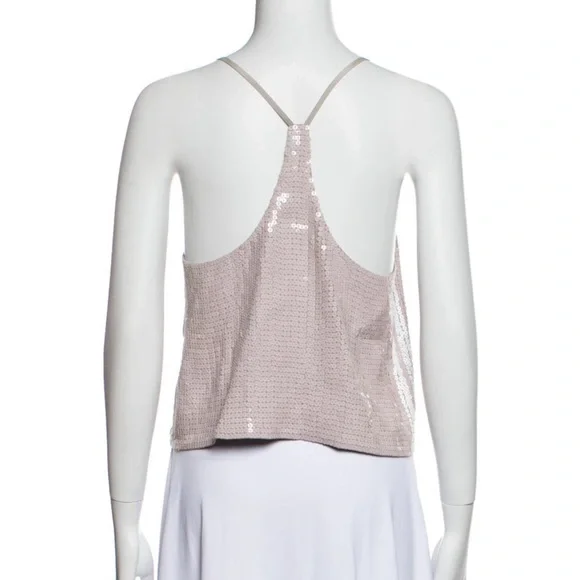 Tibi Sequin Razor Back top - Picture 9 of 9